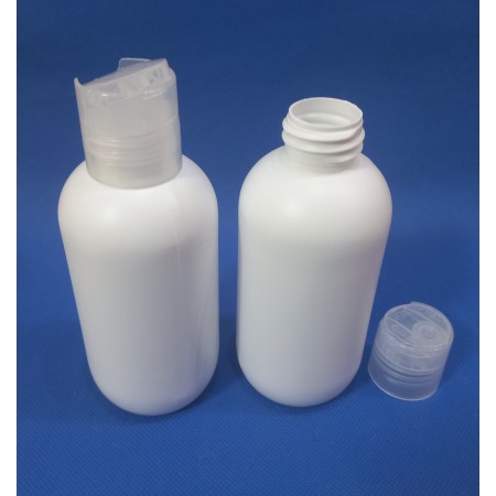 Флакон hdpe диск-топ 200 мл с крышкой, РА, (код ДТ-1110)