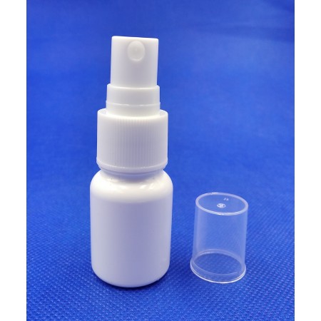 Спрей-флакон 20 мл белый распылитель, РА, (код 7020)  
