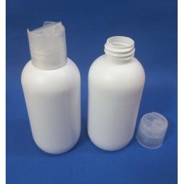 Флакон hdpe диск-топ 200 мл с крышкой, РА, (код ДТ-1110)