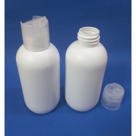 Флакон hdpe диск-топ 200 мл с крышкой, РА, (код ДТ-1110)