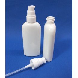 Овальный флакон 100 мл с дозатором, ПГ, (код ФД-223162)