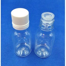 Флаконы 25 мл с дозатором и крышкой, ПГ, (код 3085)
