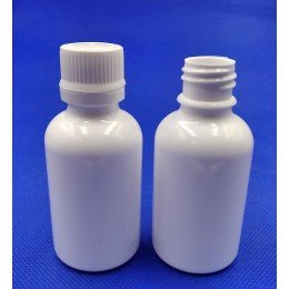 Флаконы белые 50 мл с крышкой, РА, (код 3088)