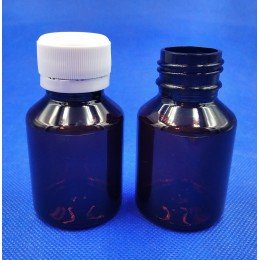 Флакон с крышкой 60 мл, ПГ, (код 3074)